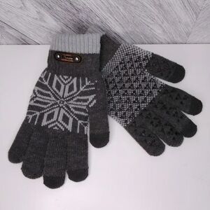 Classic Pvendor Winter Gloves Women's Color Gray